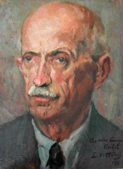 Portrait de José Vieitas - Eliseu Visconti image 1 reproduction artisanale de tableau