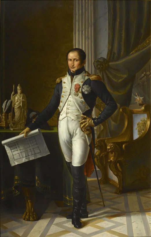 Portrait de Joseph Bonaparte, roi de Naples - Jean-Baptiste Wicar image 1 reproduction réalisée par Alpha Reproduction