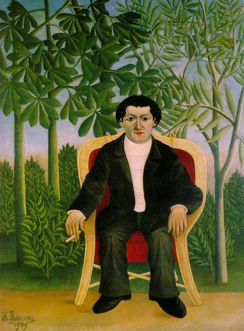 Portrait de Joseph Brummer - Henri Rousseau