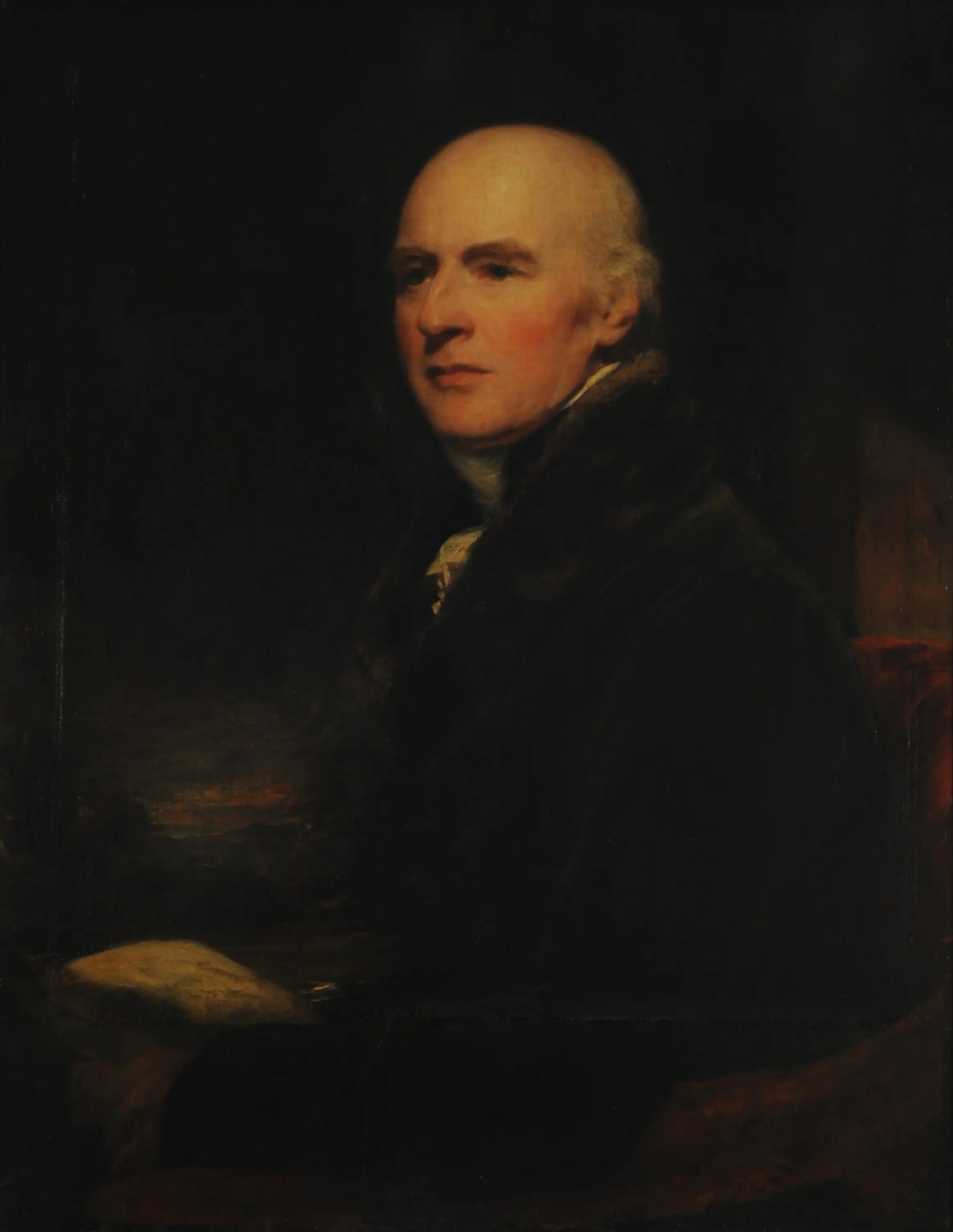 Portrait de Joseph Farington, R.A. - Thomas Lawrence image 1 reproduction artisanale de tableau