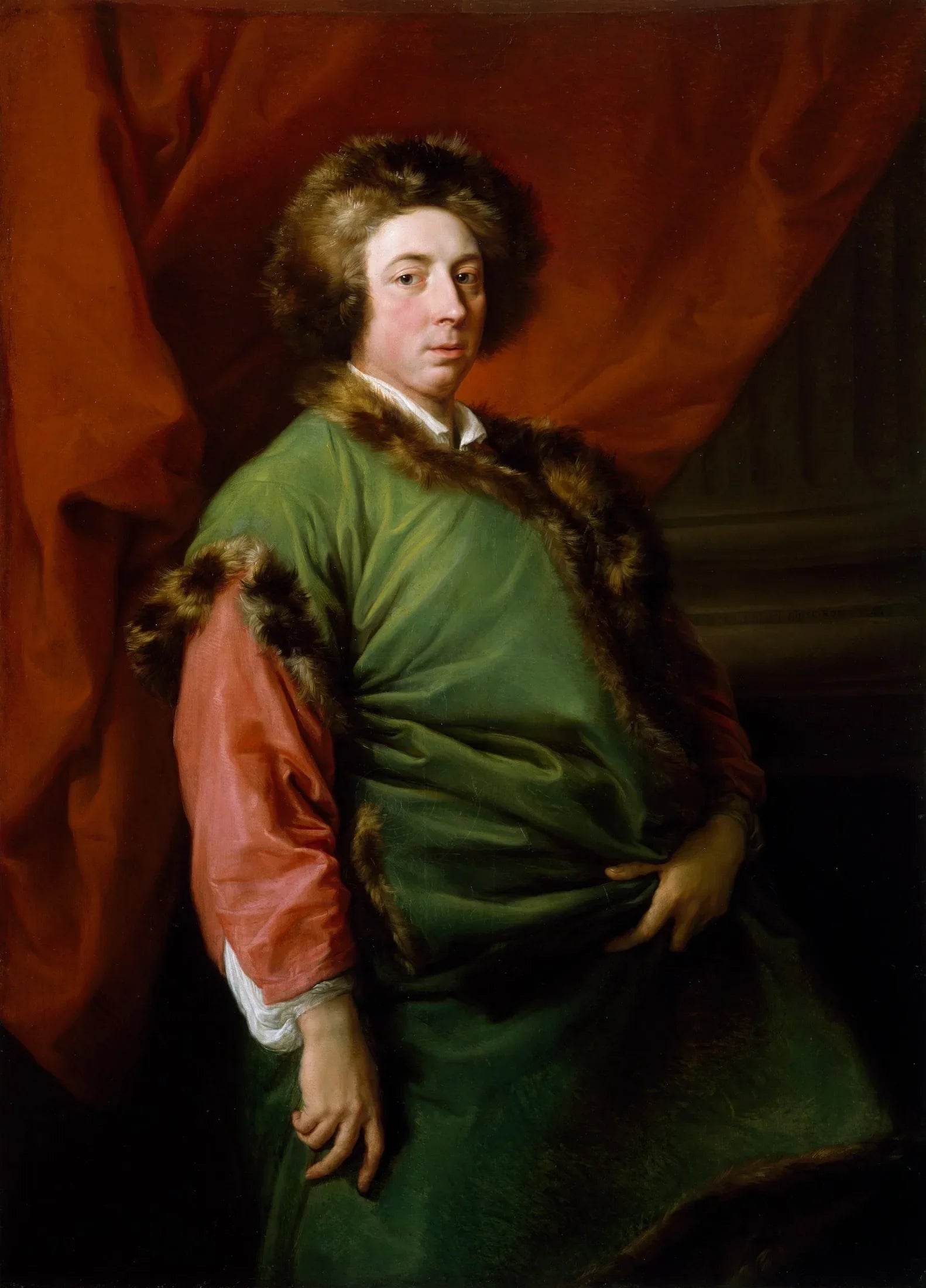 Portrait de Joseph Leeson, futur 1er comte de Milltown (1711-1783) - Pompeo Batoni image 1 reproduction artisanale de tableau