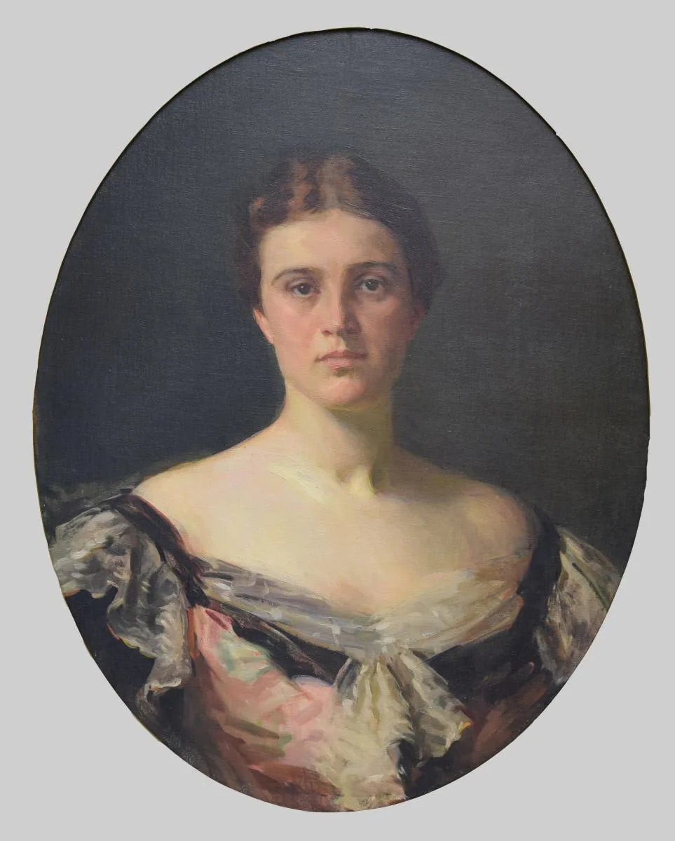 Portrait de Judith Brooks Knight - Cecilia Beaux image 1 copie de tableau peinte à la main