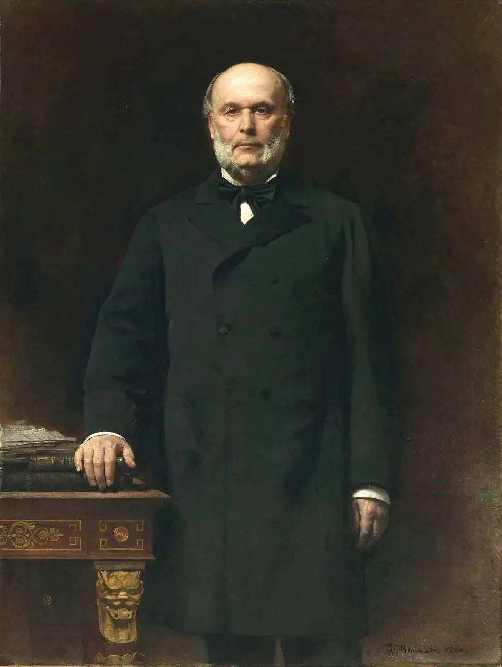 Portrait de Jules Grévy (1807-1891) - Léon Bonnat image 1 tableau peint à l’huile sur toile