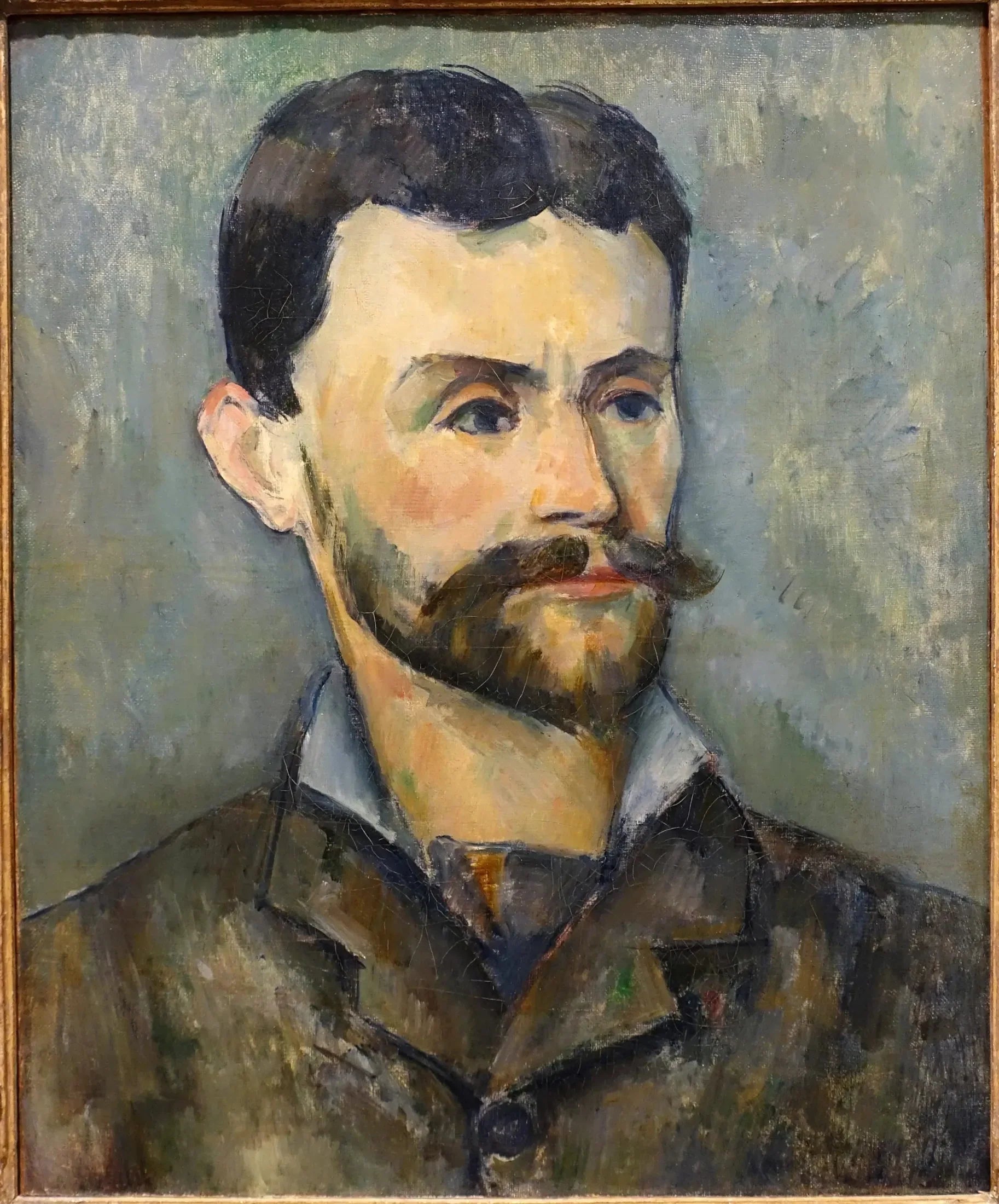 Portrait de Jules Peyron - Paul Cézanne image 1 reproduction de peinture à l’huile