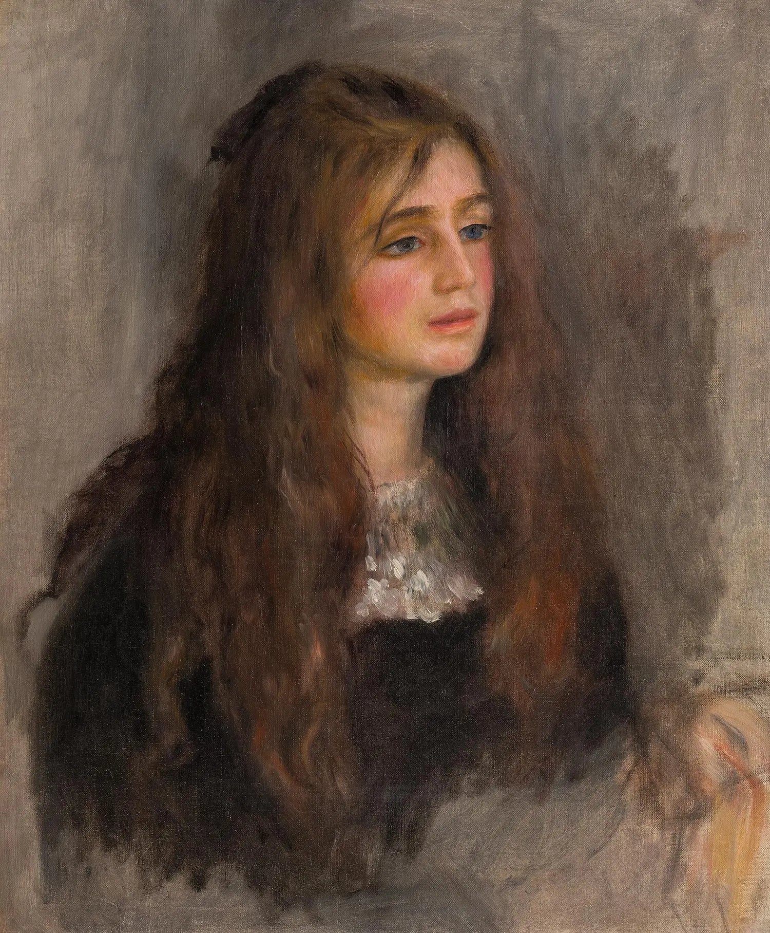 Portrait de Julie Manet - Pierre-Auguste Renoir image 1 reproduction artisanale de tableau
