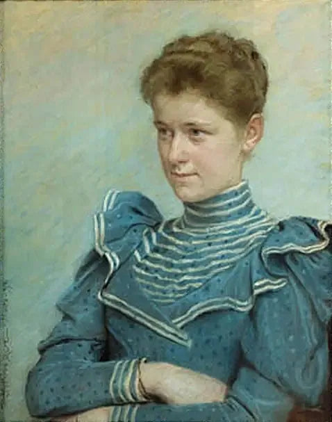Portrait de Julie Reinhard, née Vett. - Peder Severin Krøyer image 1 reproduction réalisée par Alpha Reproduction