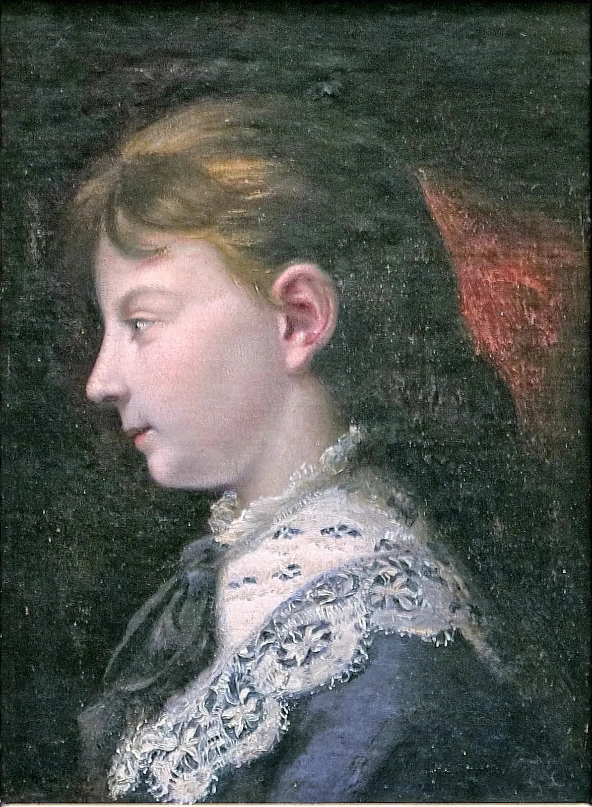 Portrait de Juliette - Gustave Courbet image 1 copie de tableau peinte à la main
