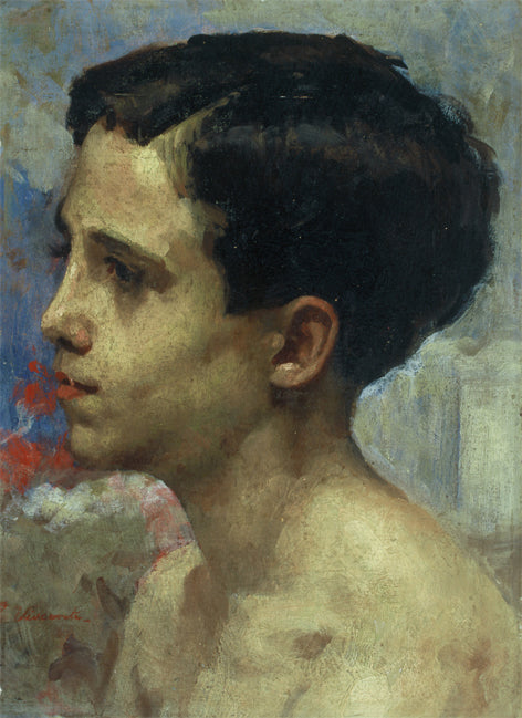 Portrait de Julinho - Eliseu Visconti image 1 tableau peint à l’huile sur toile
