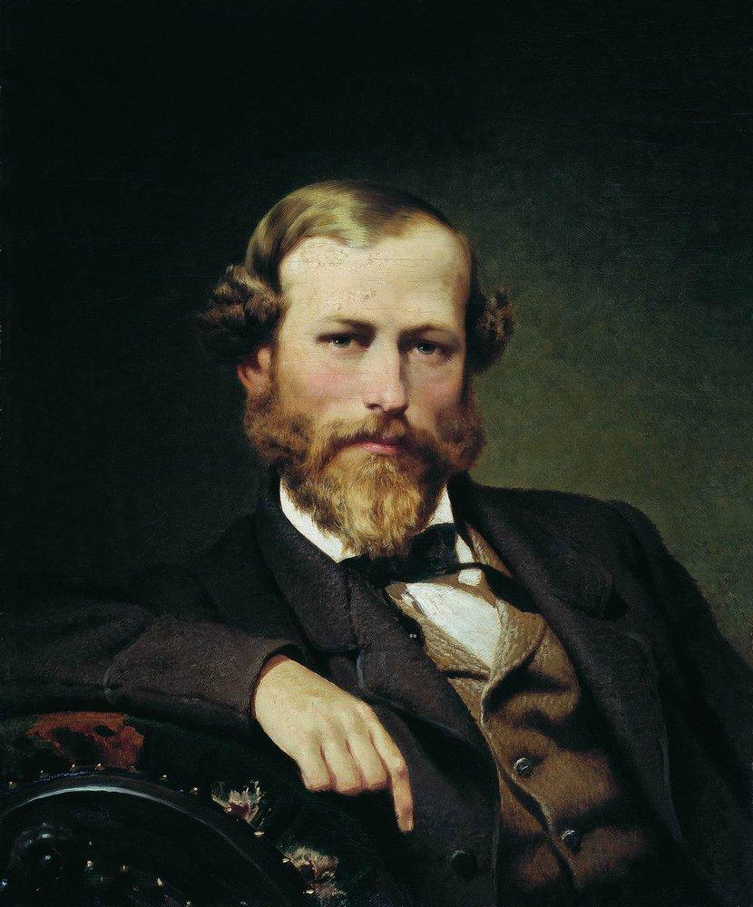 Portrait de K.D. Flavitsky - Fyodor Bronnikov image 1 copie de tableau peinte à la main