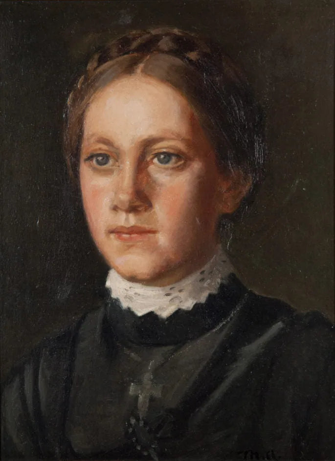 Portrait de Karoline Marie Larsen Løth - Michael Peter Ancher