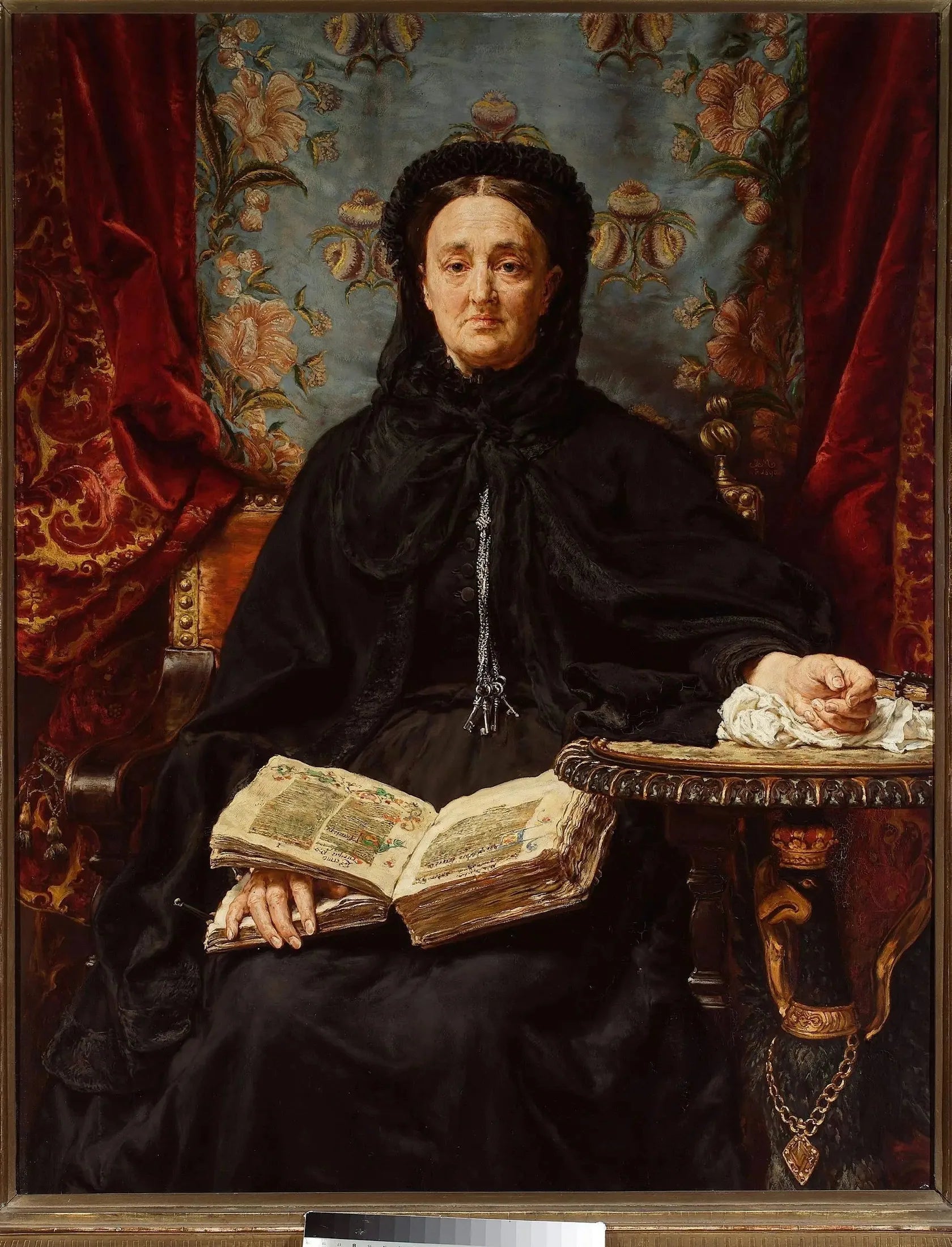 Portrait de Katarzyna Potocka née Branicka (1825-1907), épouse d'Adam - Jan Matejko image 1 reproduction de peinture à l’huile