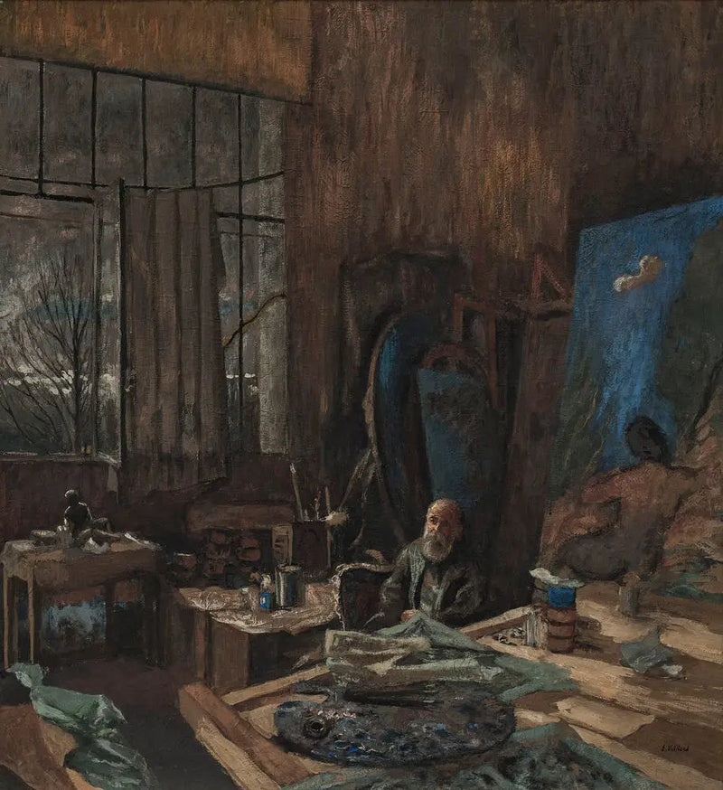 Portrait de Kerr-Xavier Roussel - Édouard Vuillard