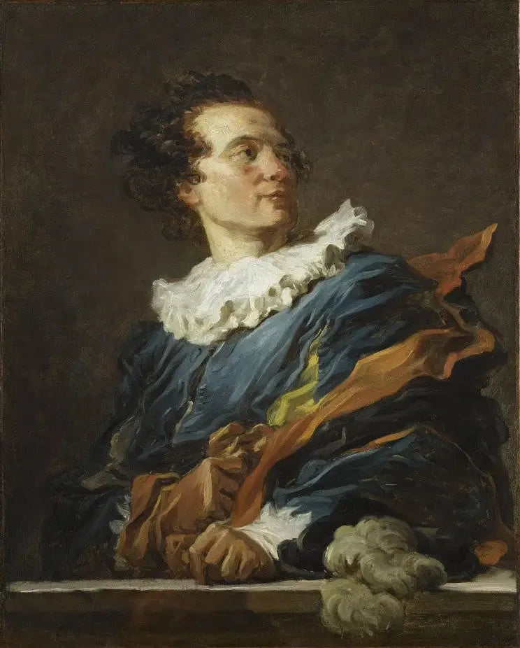 Portrait de l'abbé de Saint-Non - Jean-Honoré Fragonard image 1 tableau peint à l’huile sur toile