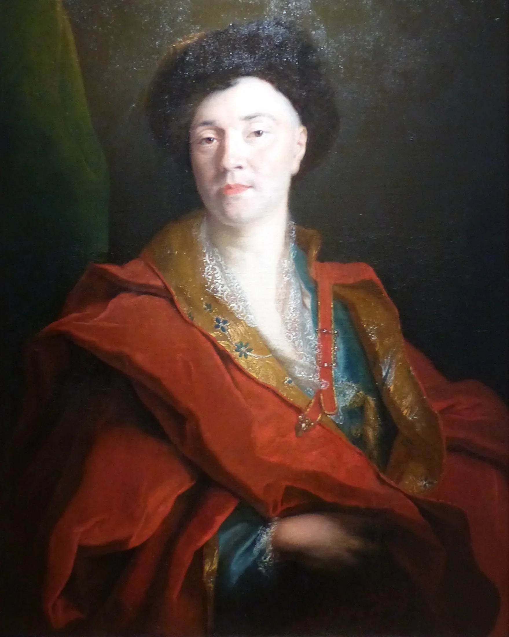 Portrait de l'acteur Baron - Nicolas de Largillière image 1 copie de tableau peinte à la main