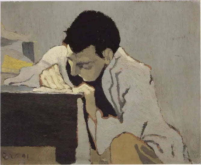 Portrait de l'acteur Lugné-Poë - Édouard Vuillard image 1 reproduction artisanale de tableau