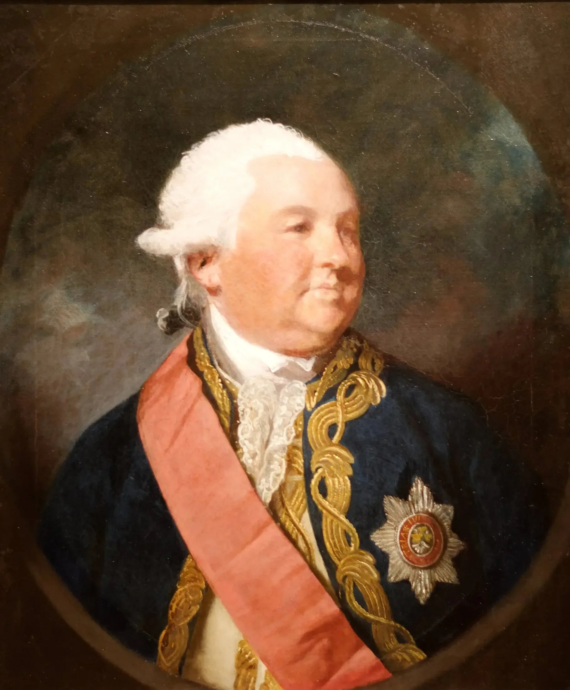 Portrait de l'amiral britannique Sir Edward Hughes (1717/1720–1794) - Joshua Reynolds image 1 tableau peint à l’huile sur toile