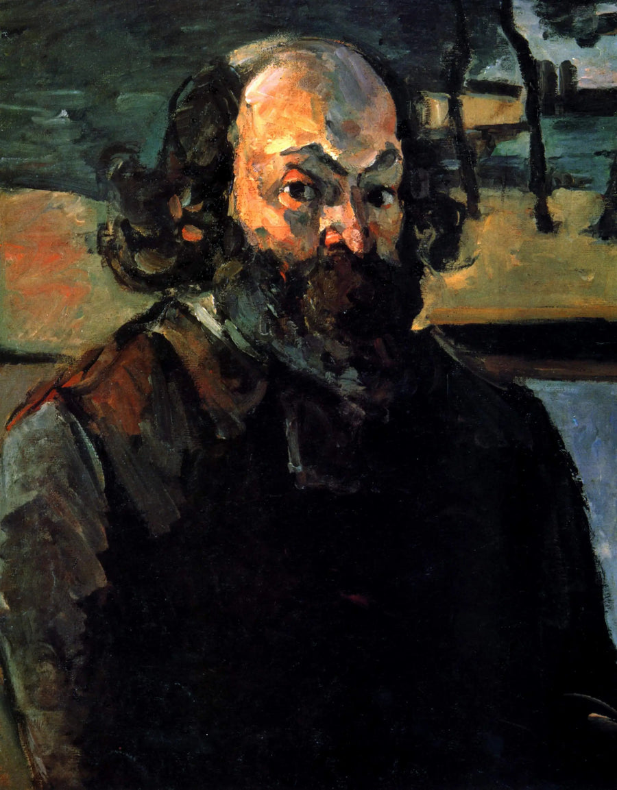 Portrait de l'artist - Paul Cézanne