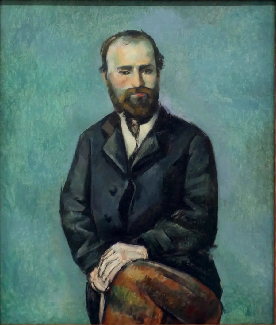 Portrait de l'artiste, d'après une photographie - Paul Cézanne
