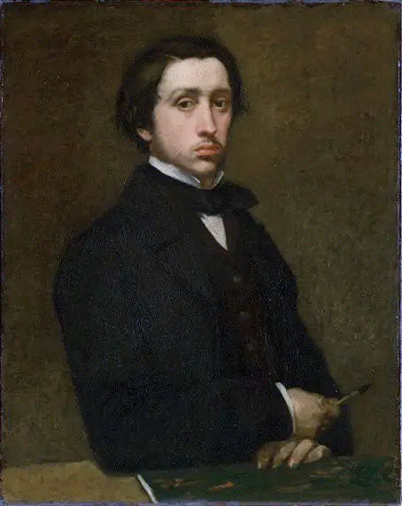 Portrait de l'artiste - Edgar Degas image 1 reproduction réalisée par Alpha Reproduction