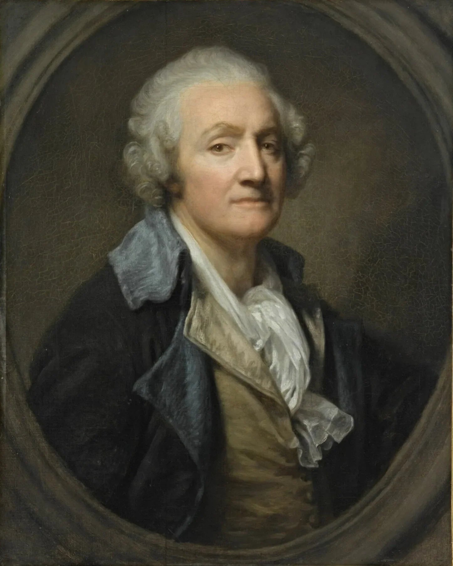 Portrait de l'artiste - Jean-Baptiste Greuze image 1 copie peinte à la main à l’huile