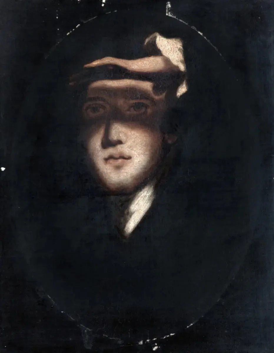 Portrait de l'artiste - Joshua Reynolds image 1 reproduction artisanale de tableau