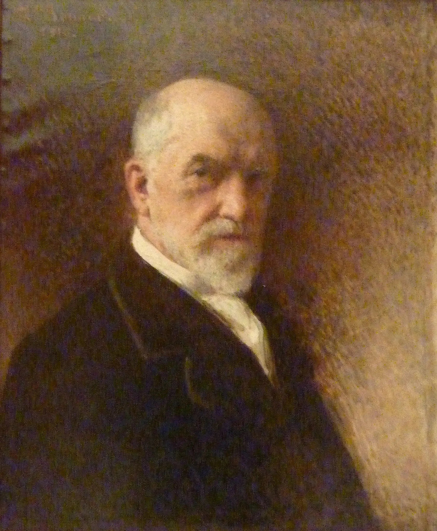 Portrait de l'artiste - Léon Bonnat image 1 tableau peint à l’huile sur toile