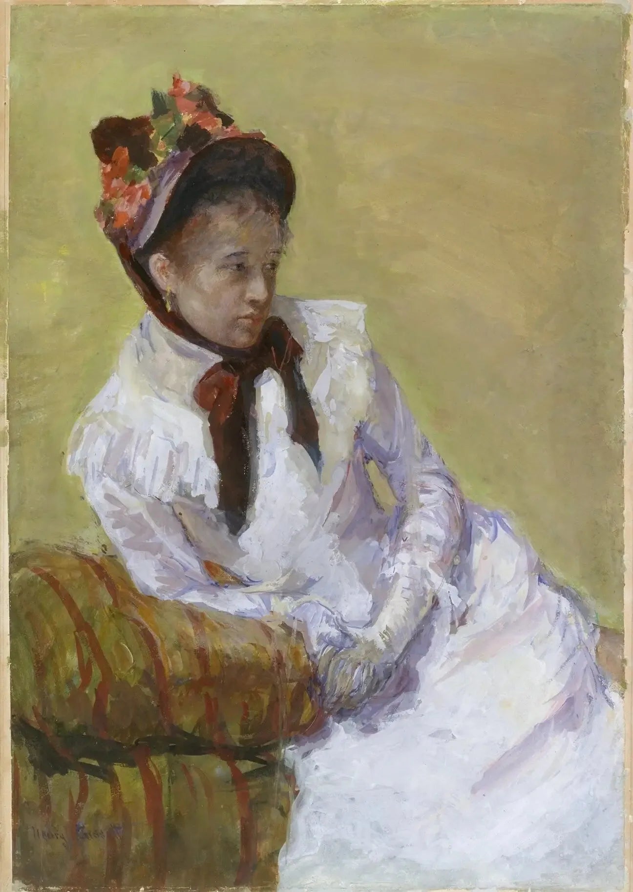Portrait de l'artiste - Mary Cassatt image 1 reproduction d’œuvre d’art à l’huile