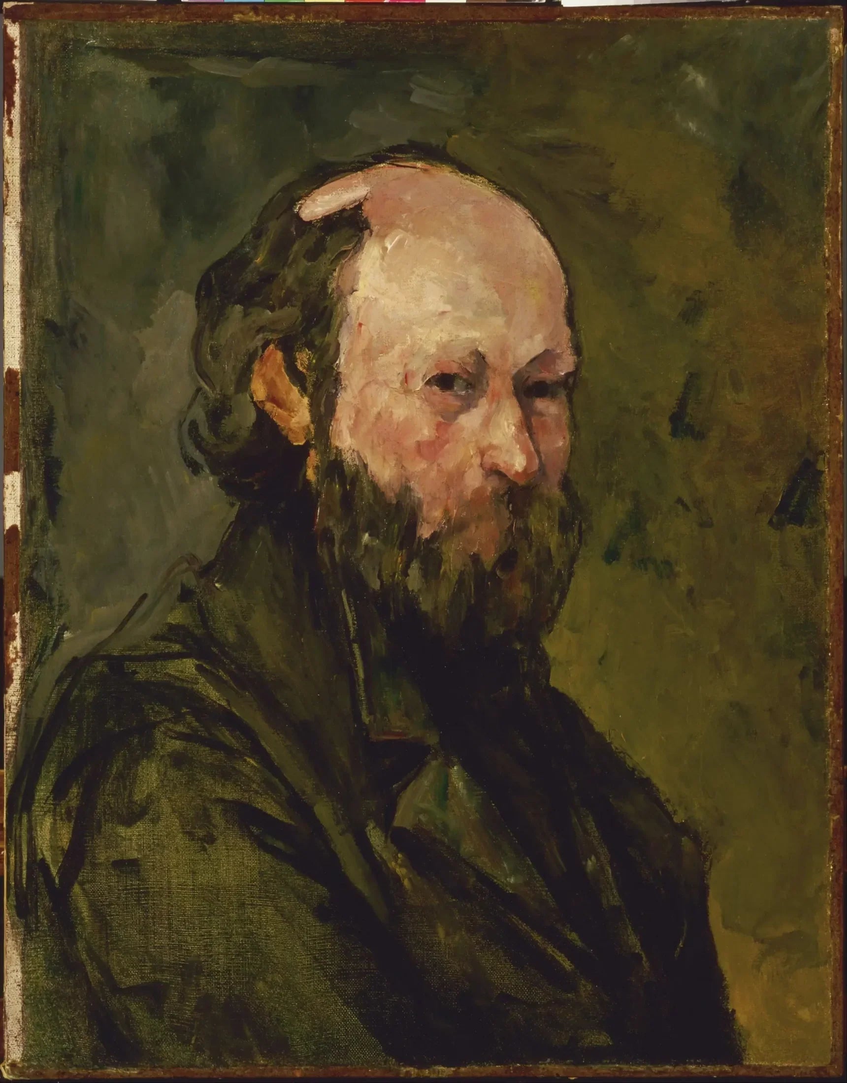 Portrait de l'artiste - Paul Cézanne image 1 tableau peint à l’huile sur toile