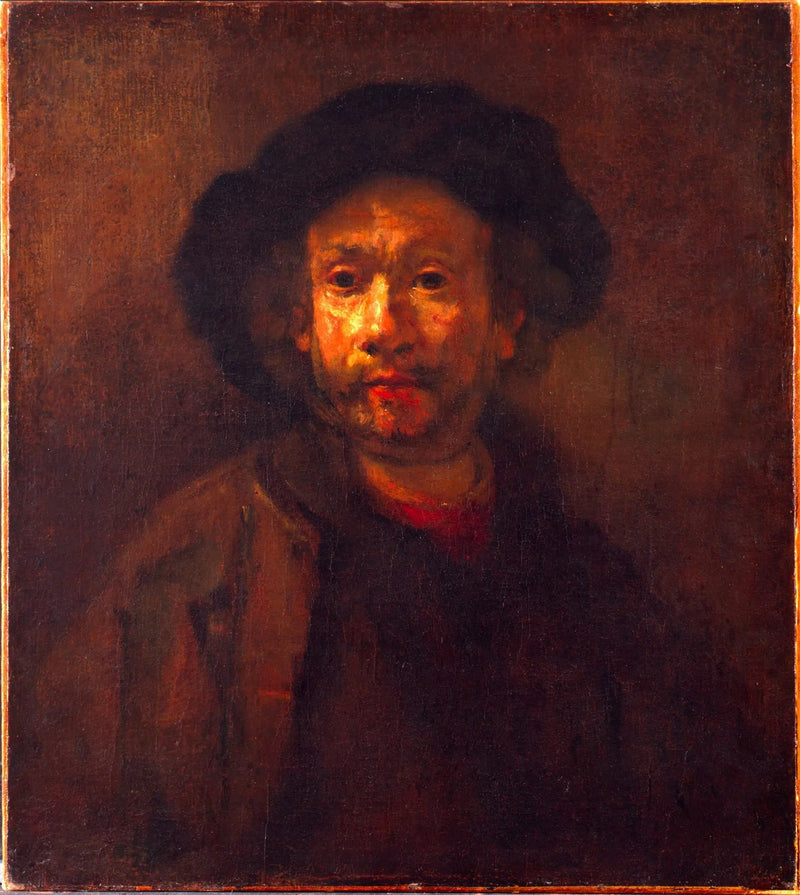 Portrait de l'artiste - Rembrandt