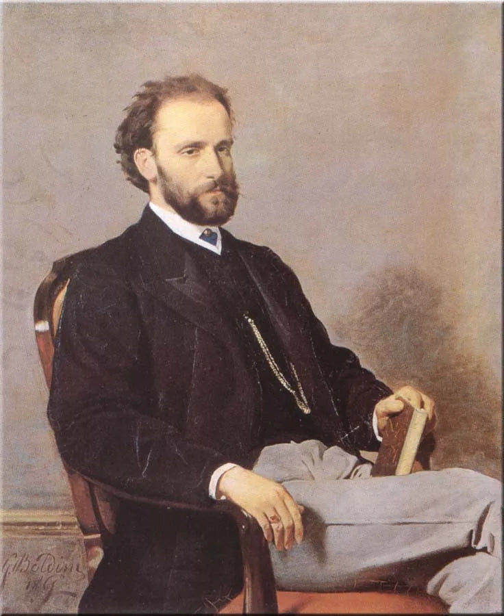 Portrait de l'avocat Claudio Comotto - Giovanni Boldini image 1 reproduction artisanale de tableau