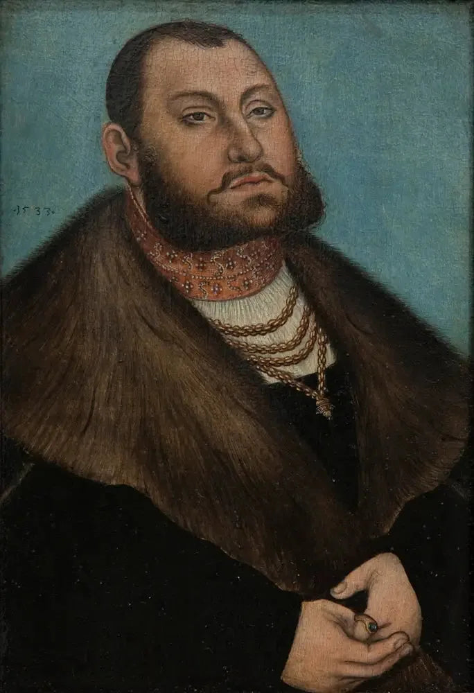 Portrait de l'électeur Jean Frédéric le Magnanime de Saxe (1503-1554) - Lucas Cranach the Elder