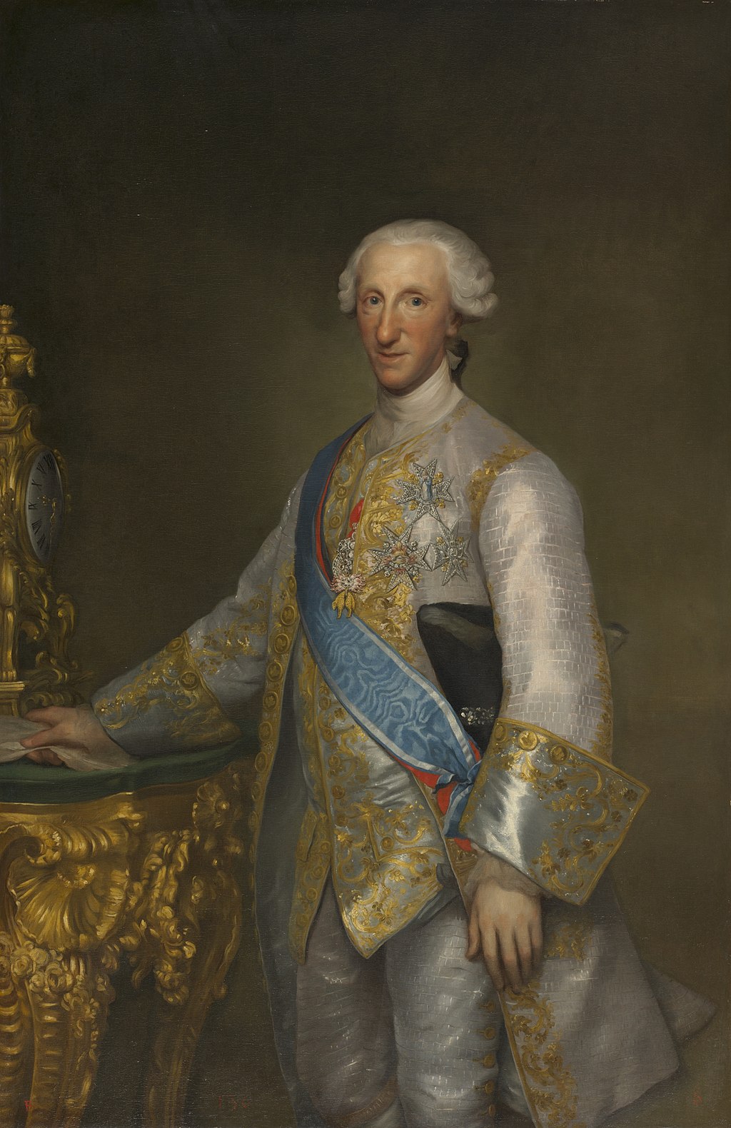 Portrait de l'infant Don Luis de Bourbon - Anton Raphael Mengs image 1 reproduction d’œuvre d’art à l’huile