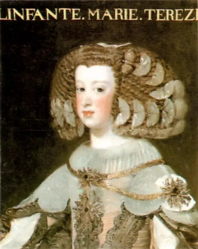 Portrait de l'infante Maria Teresa - Diego Velázquez image 1 copie peinte à la main à l’huile