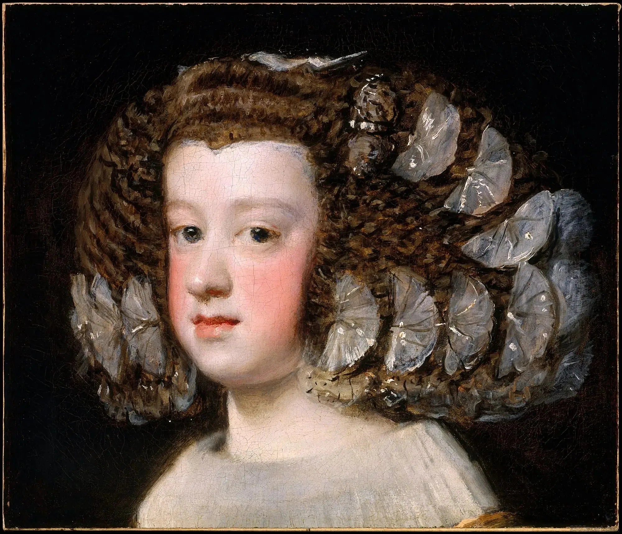 Portrait de l'Infante Marie-Thérèse - Diego Velázquez image 1 reproduction artisanale de tableau