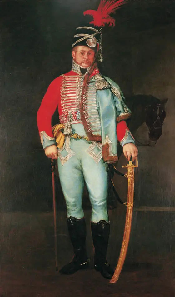 Portrait de l'officier Pantaleón Pérez de Nenin - Francisco de Goya