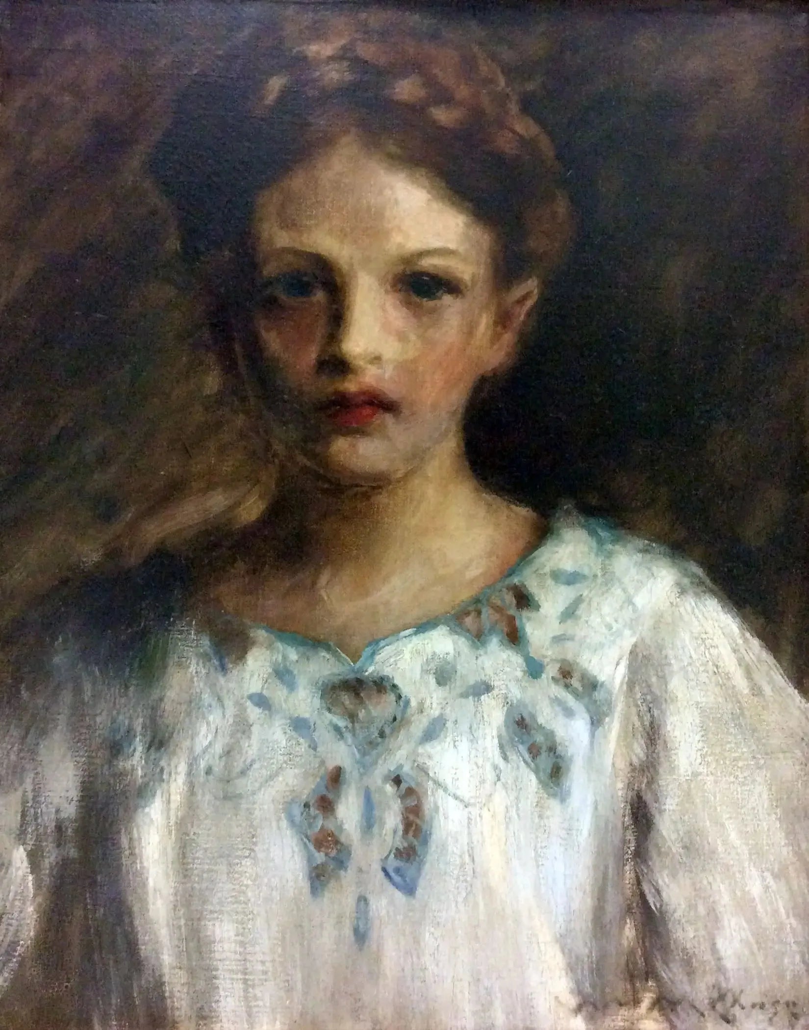 Portrait de la baronne Ida-Gro van Dahlerup - William Merritt Chase image 1 reproduction réalisée par Alpha Reproduction