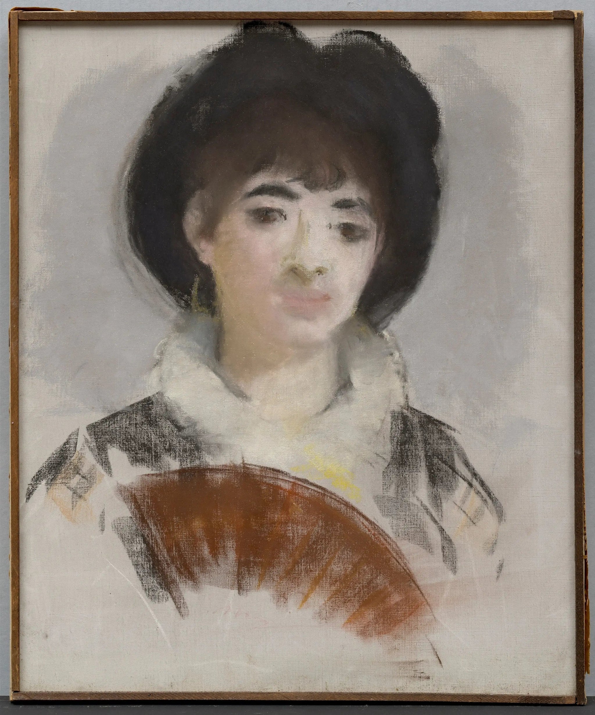 Portrait de la comtesse Albazzi - Édouard Manet image 1 reproduction de peinture à l’huile