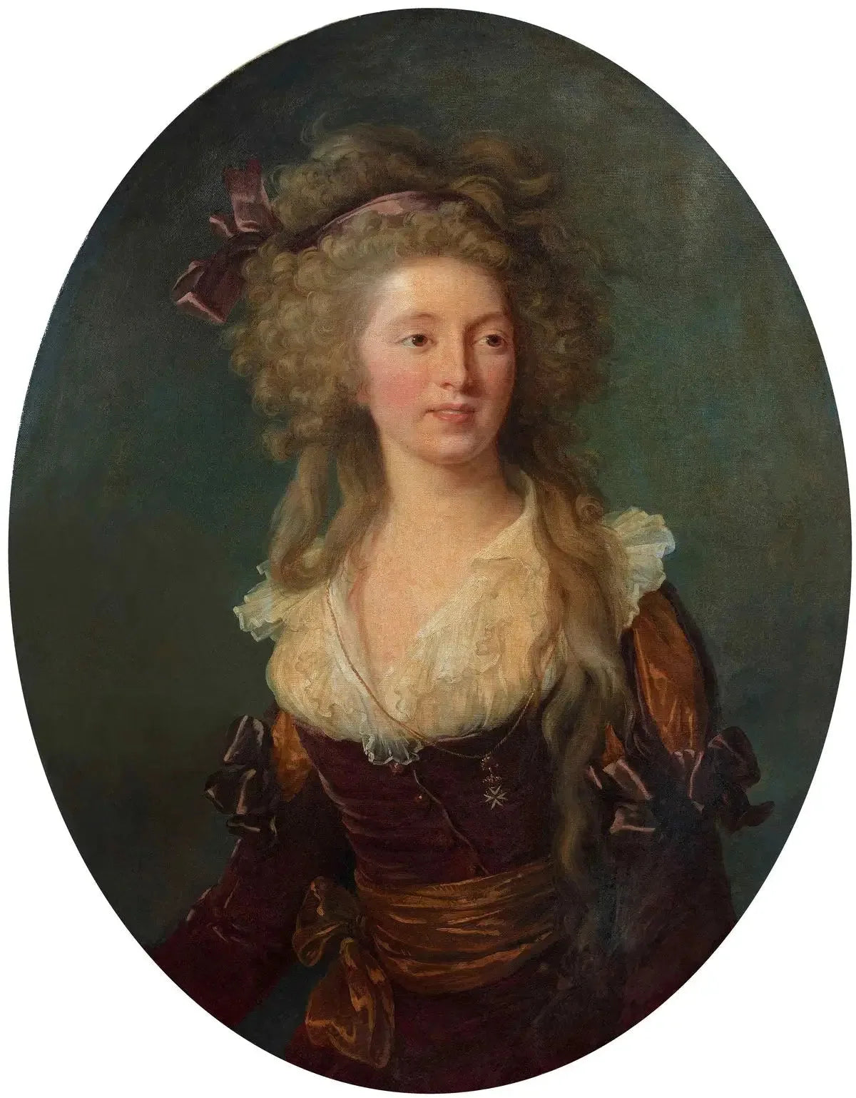 Portrait de la comtesse de Béon - Élisabeth Vigée Le Brun image 1 tableau peint à l’huile sur toile