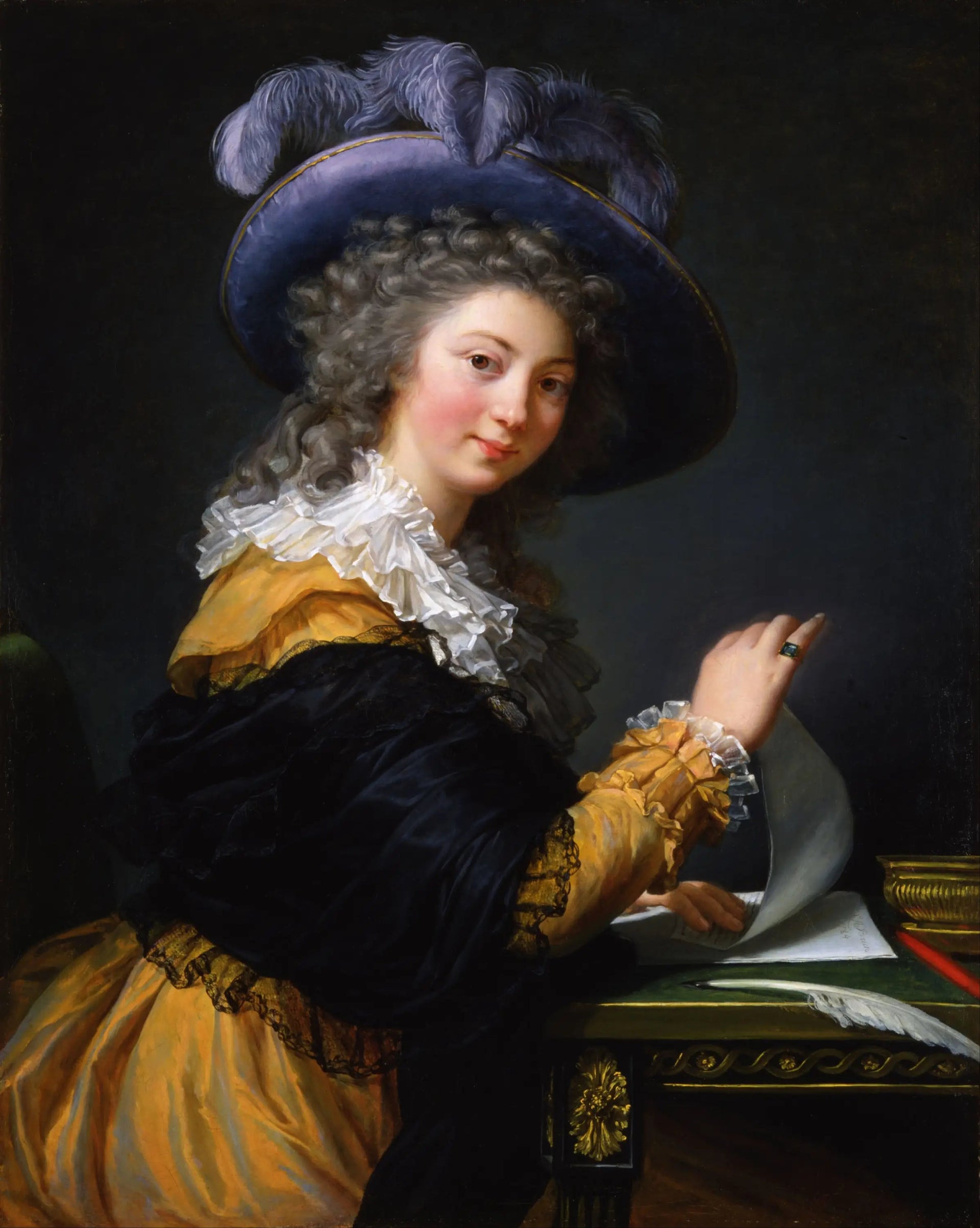 Portrait de la Comtesse de Cérès - Élisabeth Vigée Le Brun image 1 tableau peint à l’huile sur toile