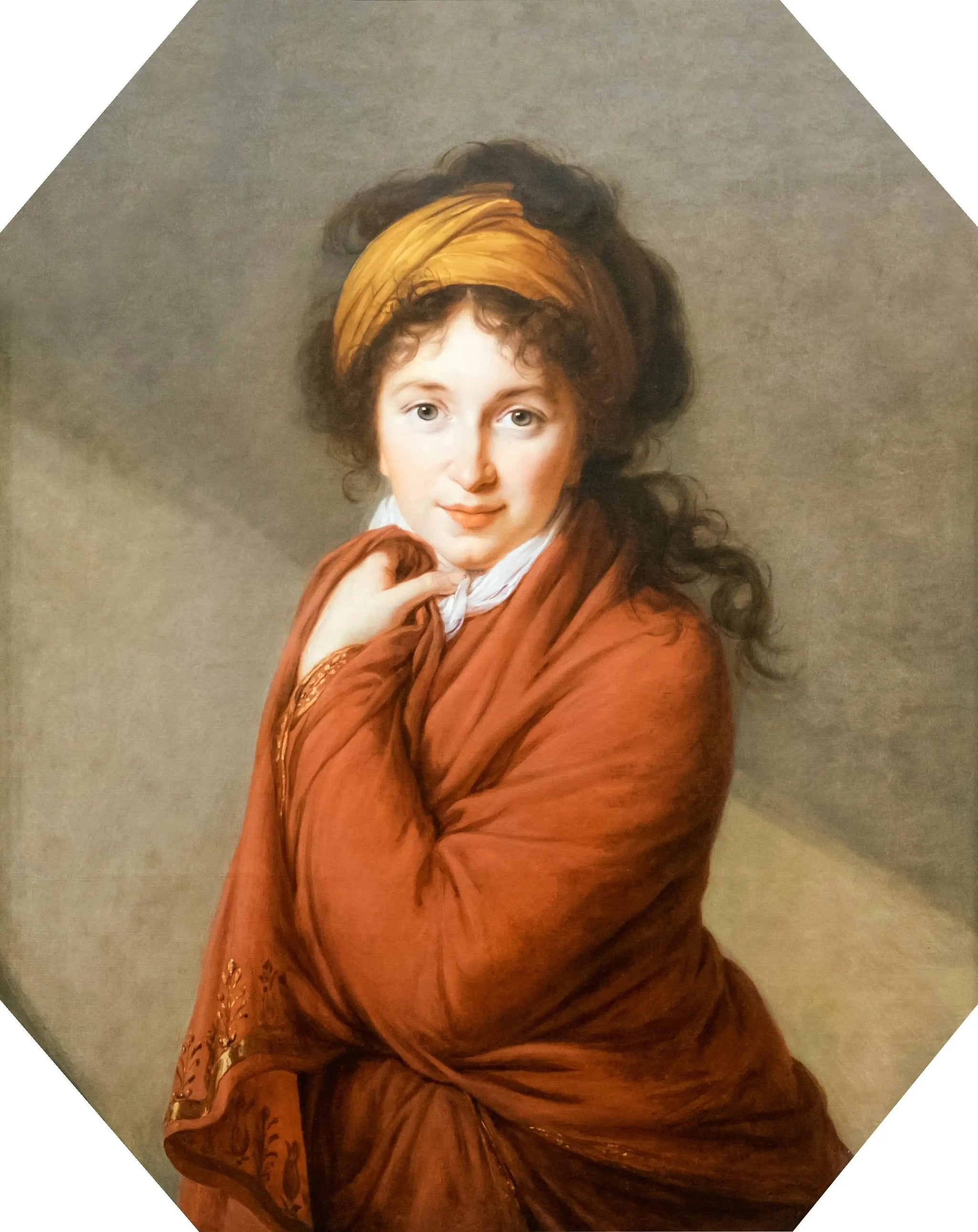 Portrait de la comtesse Golovina - Élisabeth Vigée Le Brun image 1 copie peinte à la main à l’huile