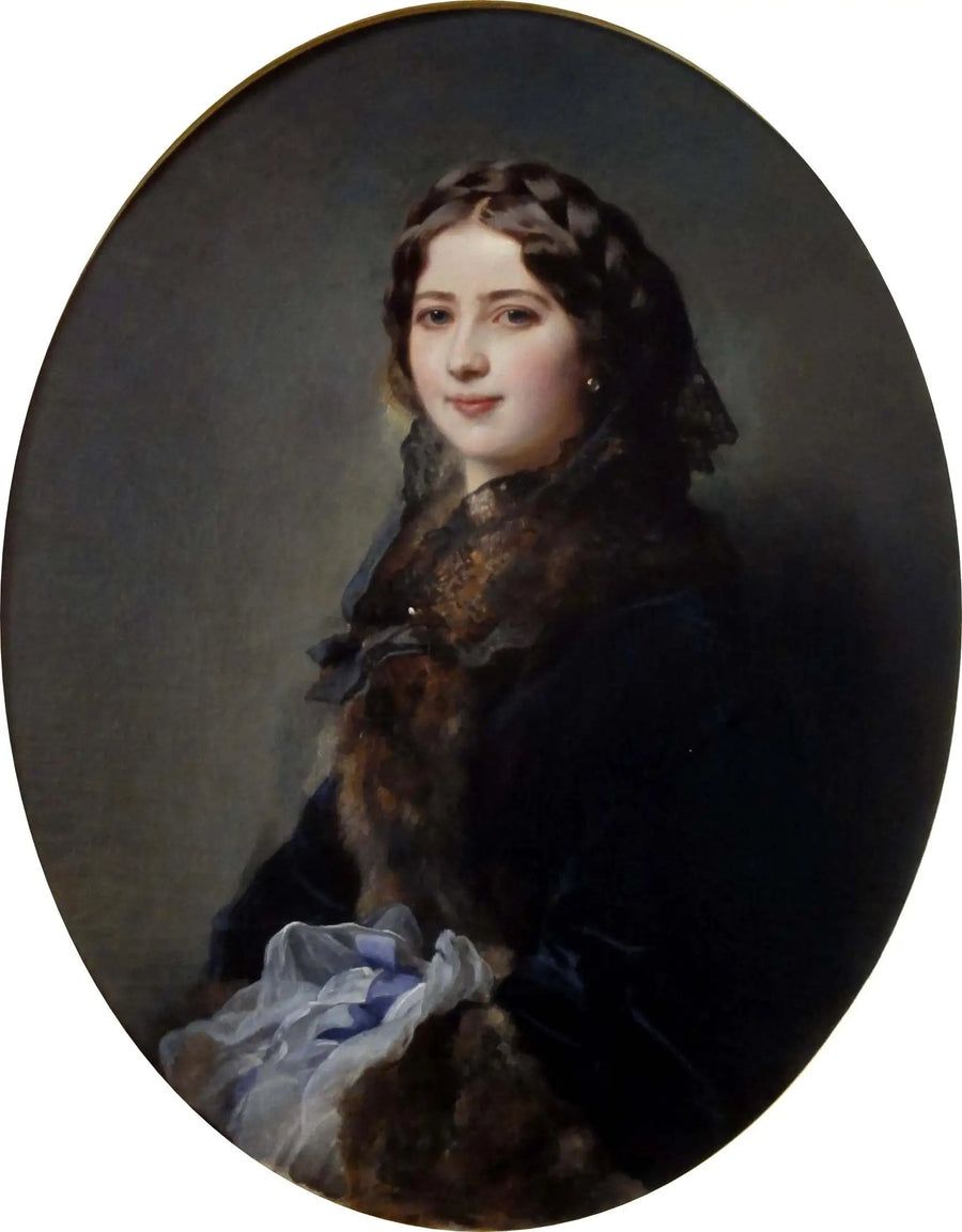 Portrait de la comtesse Lise Przezdziecka - Franz Xaver Winterhalter