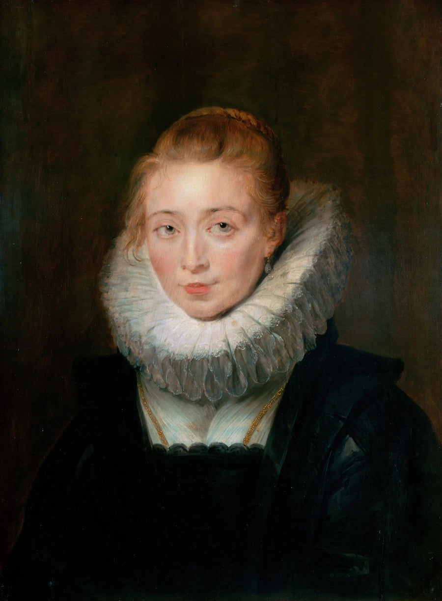Portrait de la dame d'honneur de l'infante Isabelle - Peter Paul Rubens