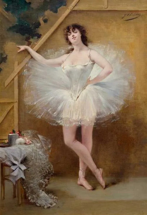 Portrait de la danseuse Virginia Zucchi - Georges Clairin image 1 reproduction réalisée par Alpha Reproduction