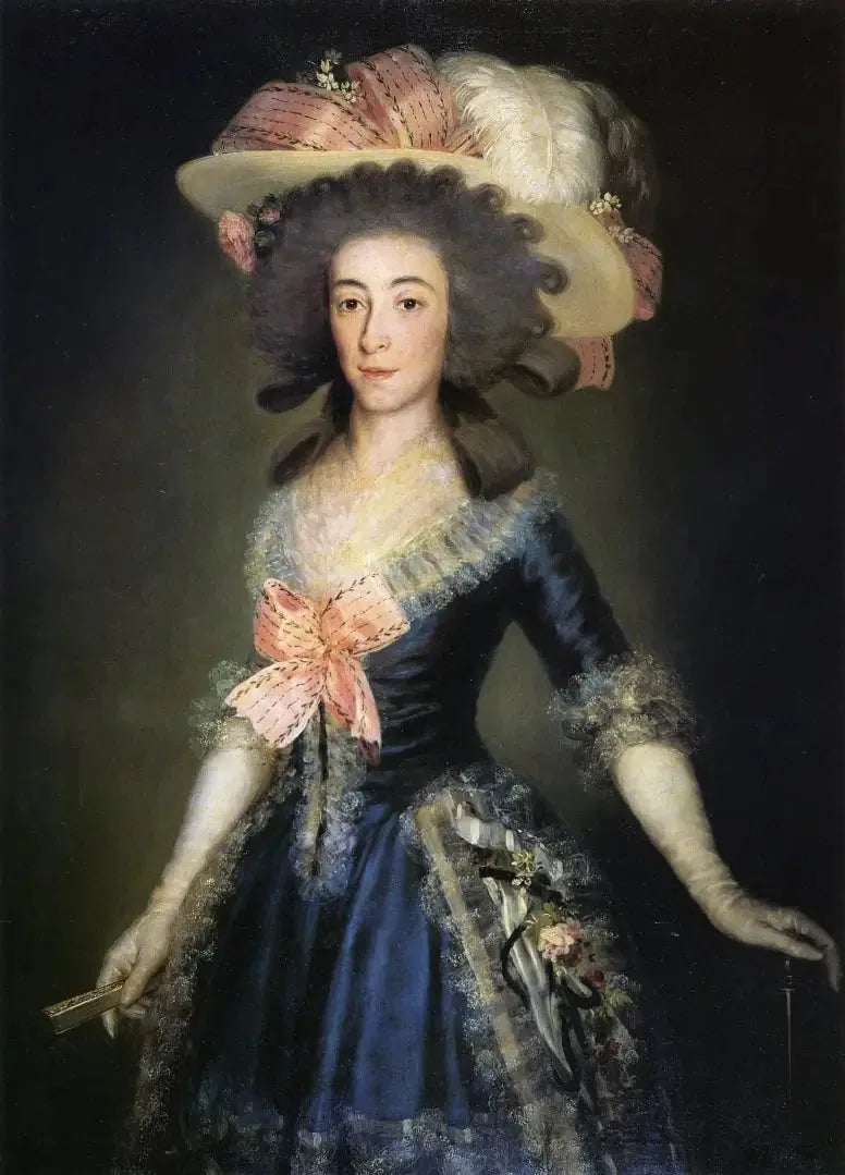 Portrait de la duchesse d'Osuna - Francisco de Goya image 1 reproduction artisanale de tableau