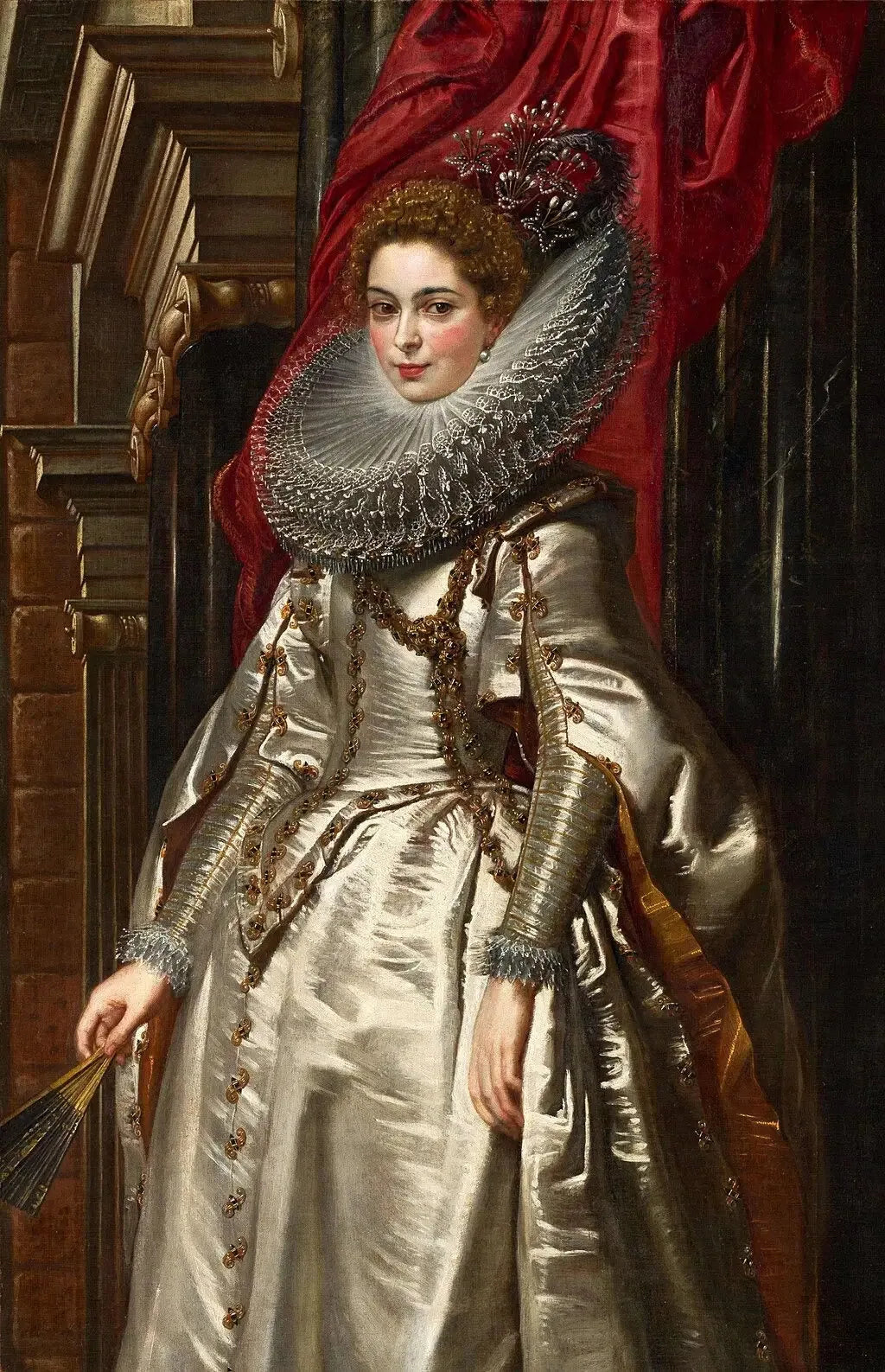 Portrait de la marchesa Brigida Spinola Doria - Peter Paul Rubens image 1 tableau peint à l’huile sur toile