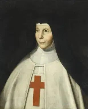 Portrait de la Mère des Anges Suireau - Philippe de Champaigne image 1 reproduction de peinture à l’huile