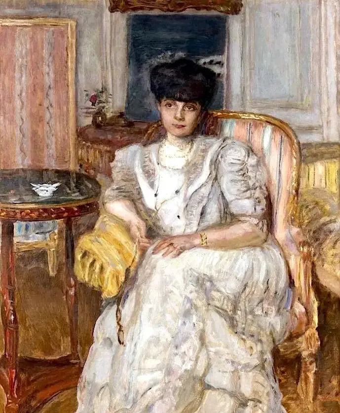 Portrait de la Princesse Hélène de Caraman-Chimay - Pierre Bonnard image 1 reproduction réalisée par Alpha Reproduction