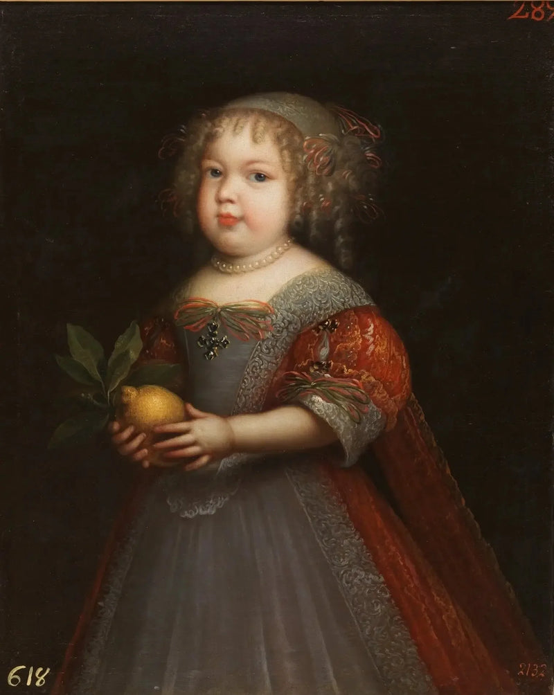 Portrait de la princesse Marie-Thérèse de France (1667-1672) - Jean Nocret