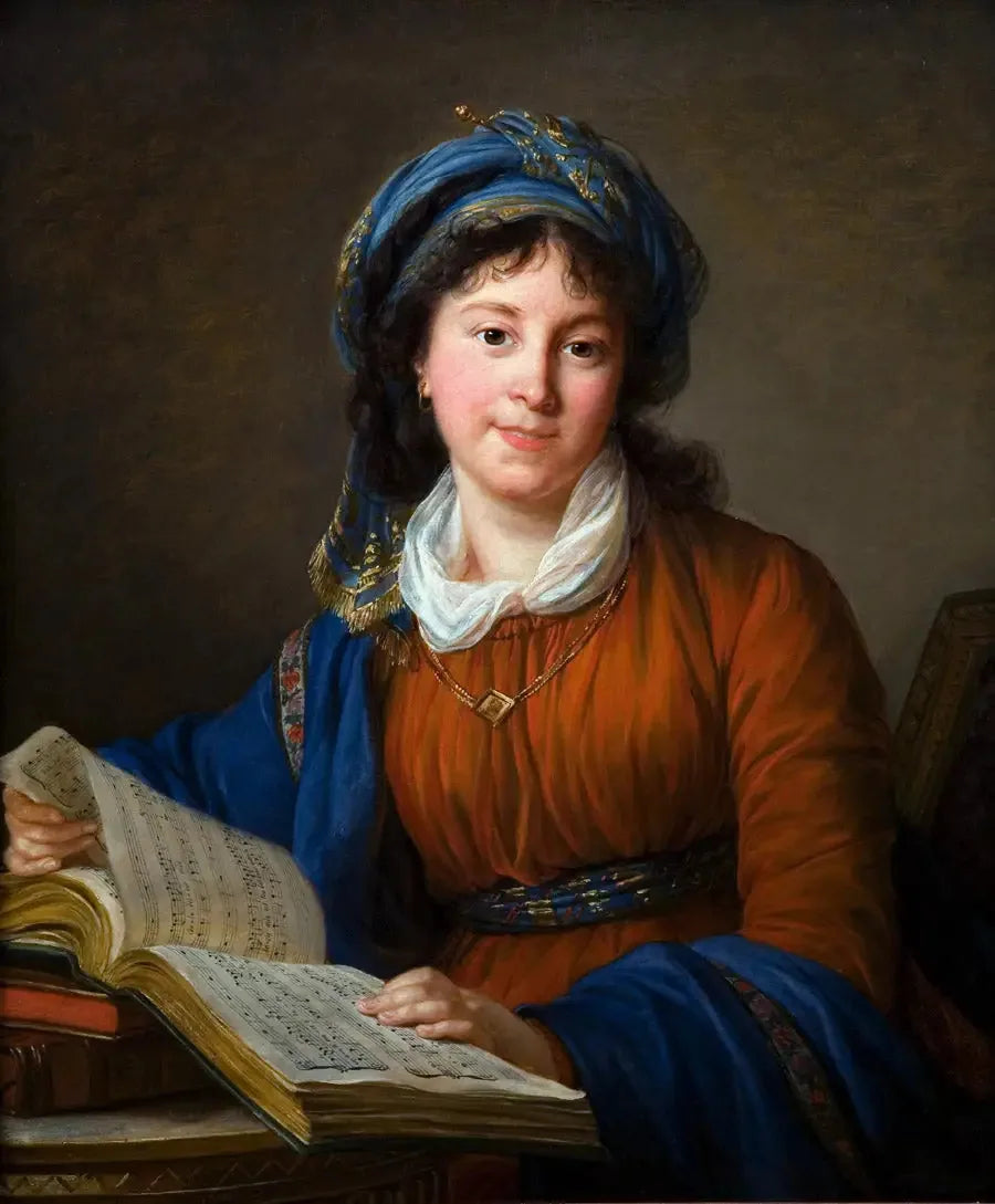 Portrait de la princesse Natalia Ivanovna Kourakina, née Golovina - Élisabeth Vigée Le Brun image 1 tableau peint à l’huile sur toile