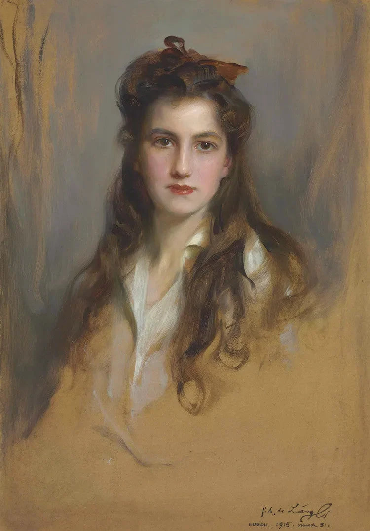 Portrait de la princesse Nina Georgievna (1901-1974) - Philip de László image 1 tableau peint à l’huile sur toile